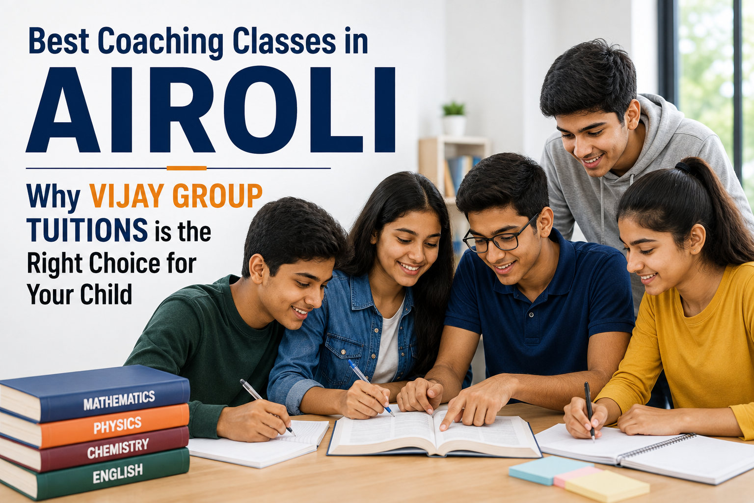 Best Coaching Classes in Airoli Why Vijay Group Tuitions is the Right Choice for Your Child