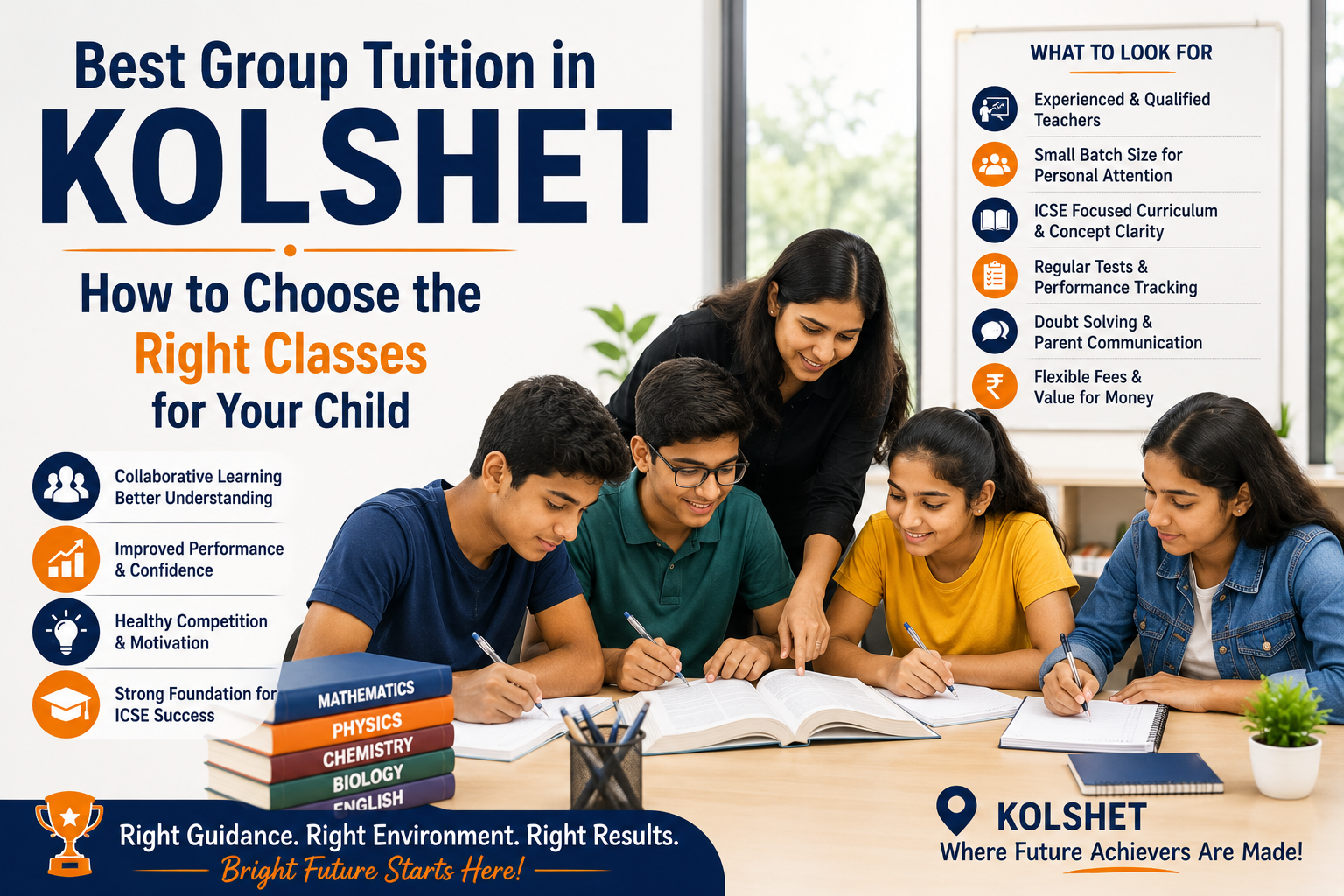 Best Group Tuition in Kolshet How to Choose the Right Classes for Your Child